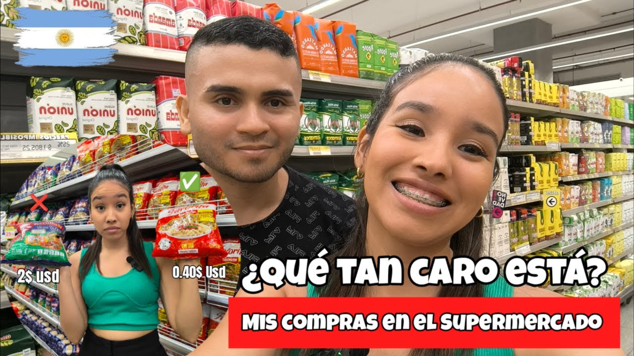 ¿Cuánto cuesta realmente vivir en Argentina? Mi compra en el supermercado en 2025