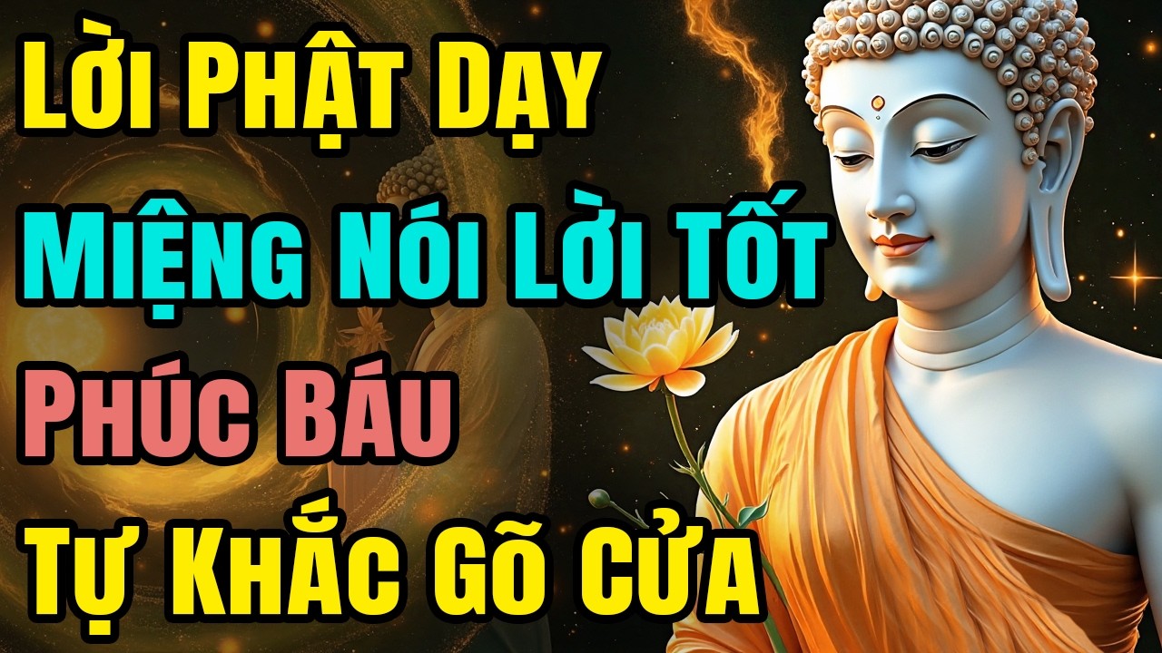 Lời Phật Dạy: Miệng Nói Lời Tốt, Phúc Báu Tự Khắc Gõ Cửa
