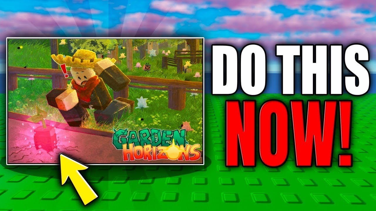 10 вещей, которые вам нужно сделать ДО первого обновления Garden Horizons! (Roblox)