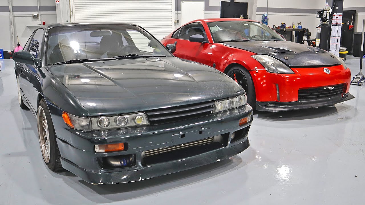 BOTH CARS ALREADY FIXED & READY TO SHRED THE LZ COMPOUND!