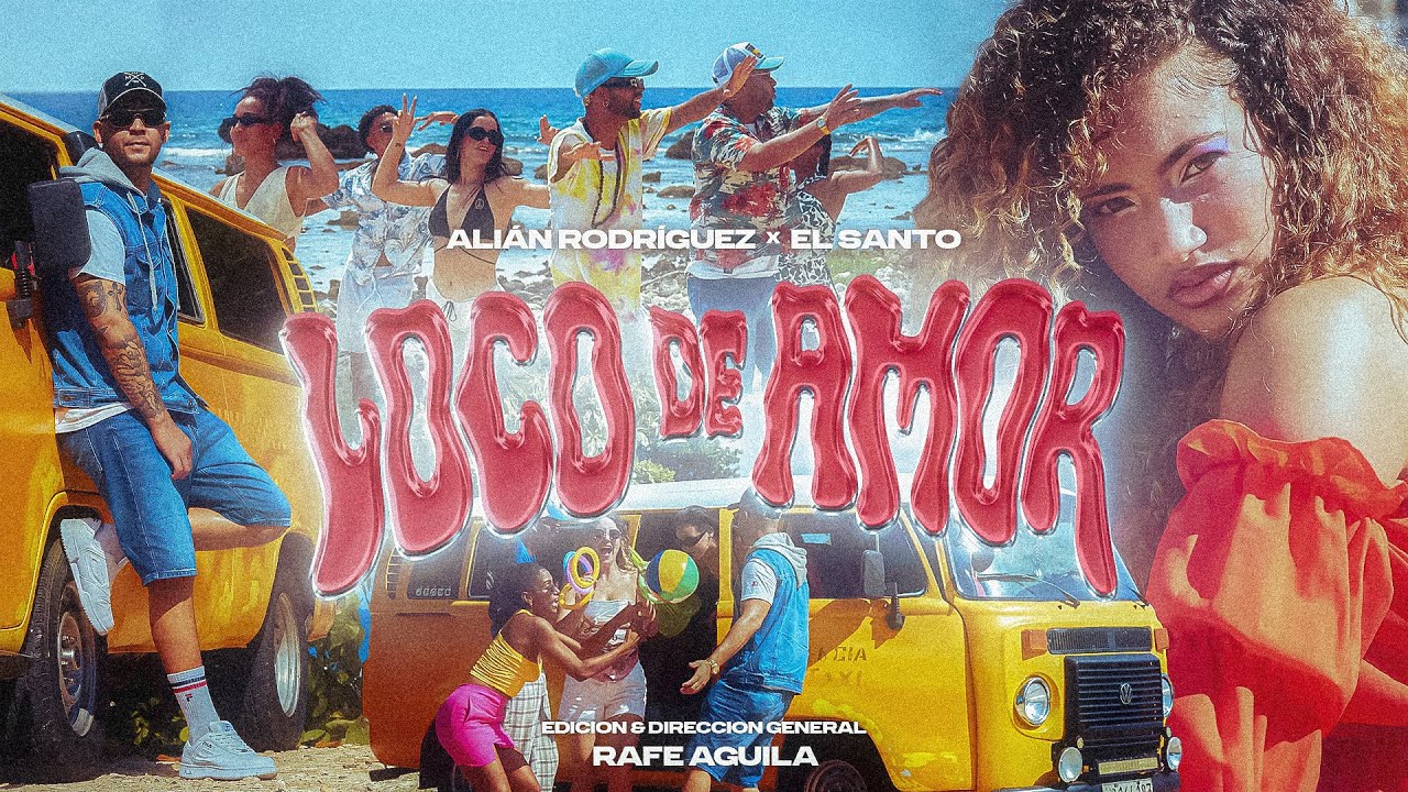 Alian Rodriguez y el Santo- Loco de Amor ( Video Oficial)