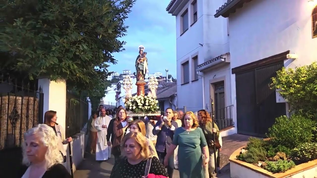 🙏Festividad de la Virgen del Pilar - Víznar 2025 #traditional #virgendelpilar #procesiones