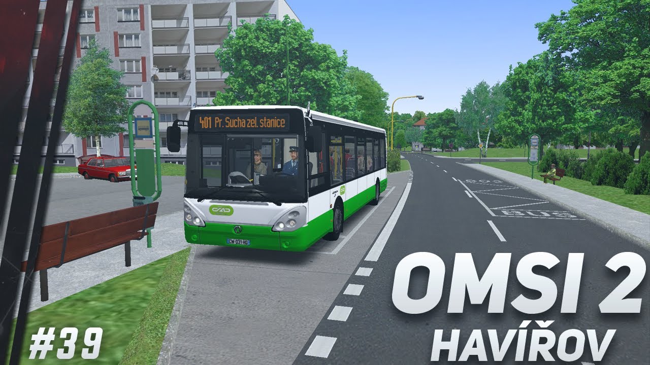 OMSI 2►IRISBUS CITELIS 12M►Havířov►Linka: 401►#39►FULL HD