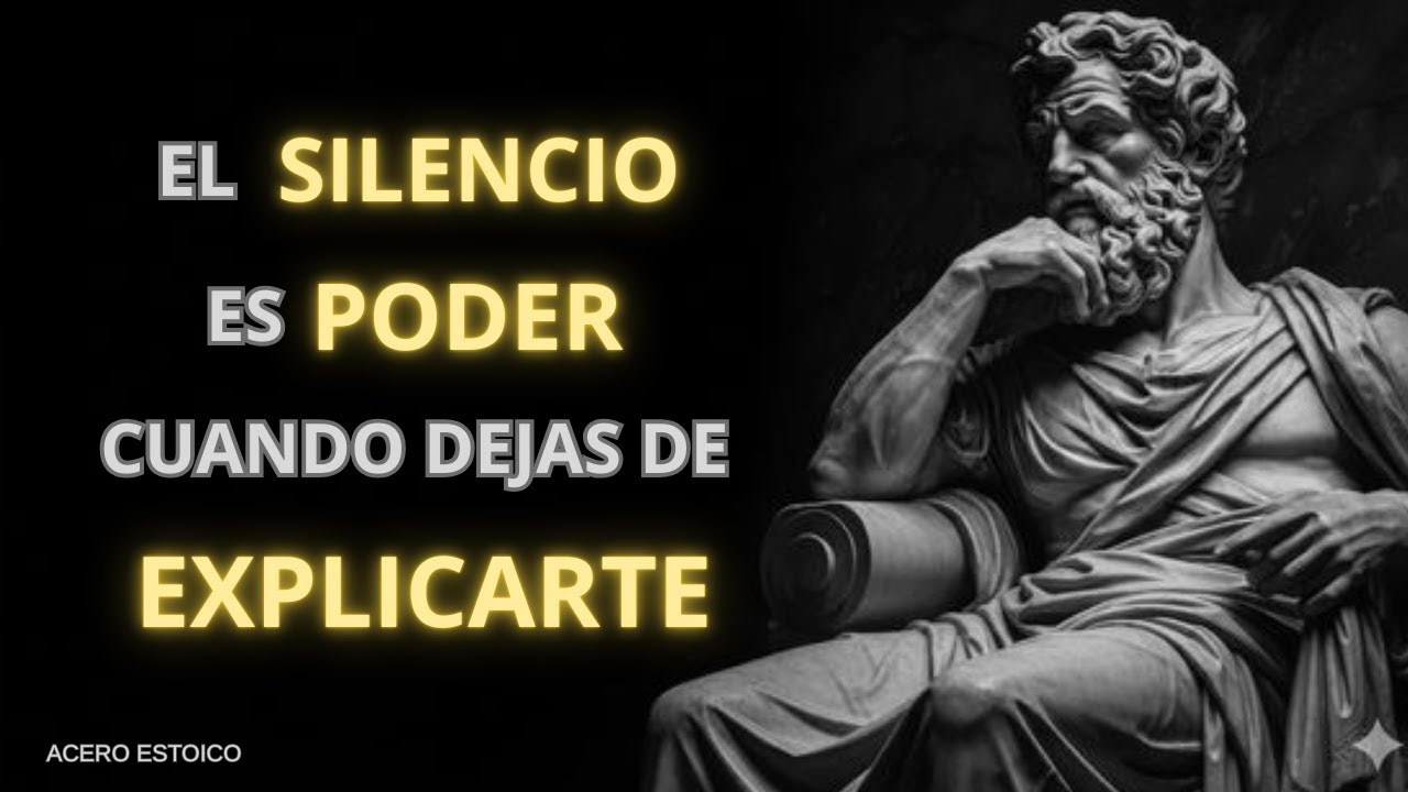 DEJA DE HABLAR DE TU VIDA: EL SILENCIO QUE CAMBIA TU DESTINO | ESTOICISMO