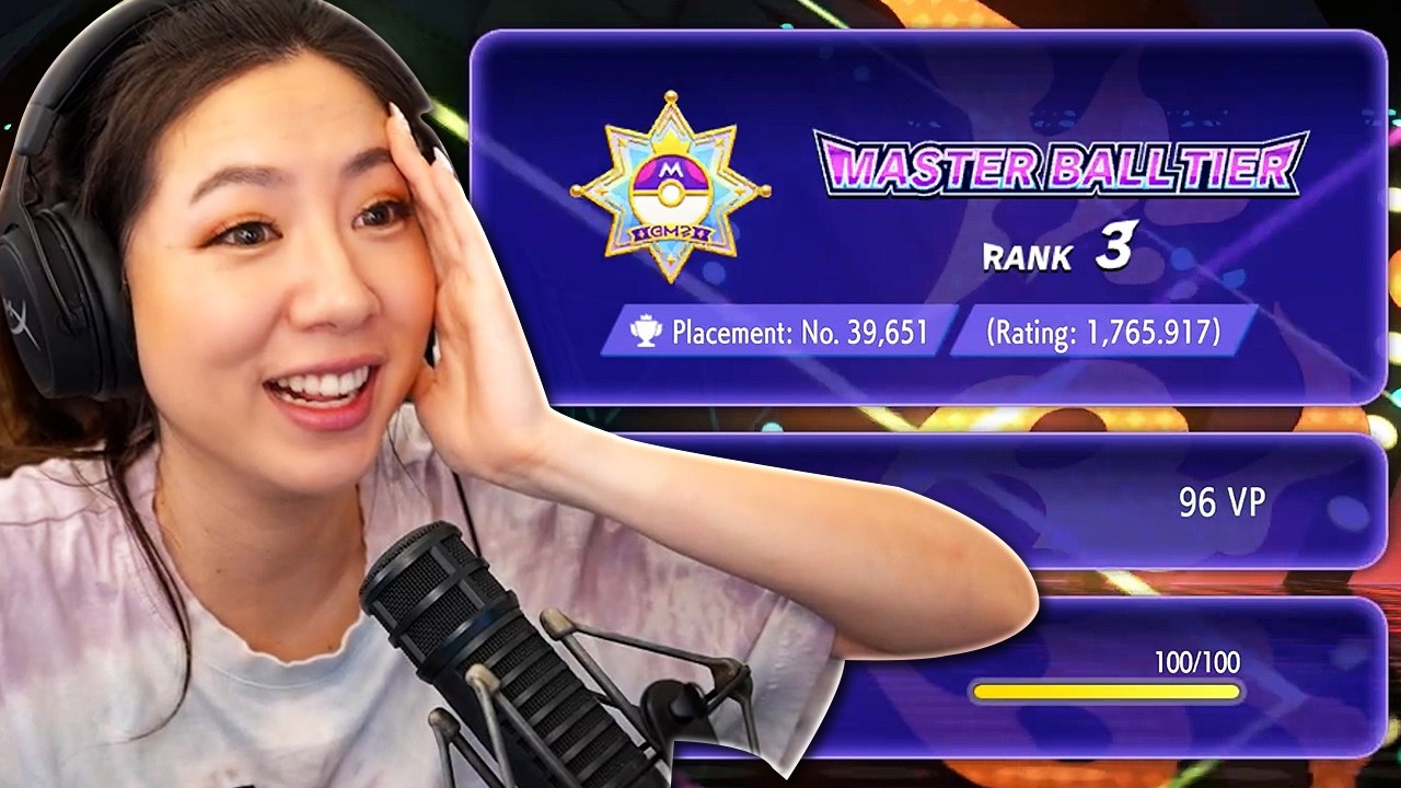FUSLIE HITS MASTER BALL RANK IN POKEMON CHAMPIONS