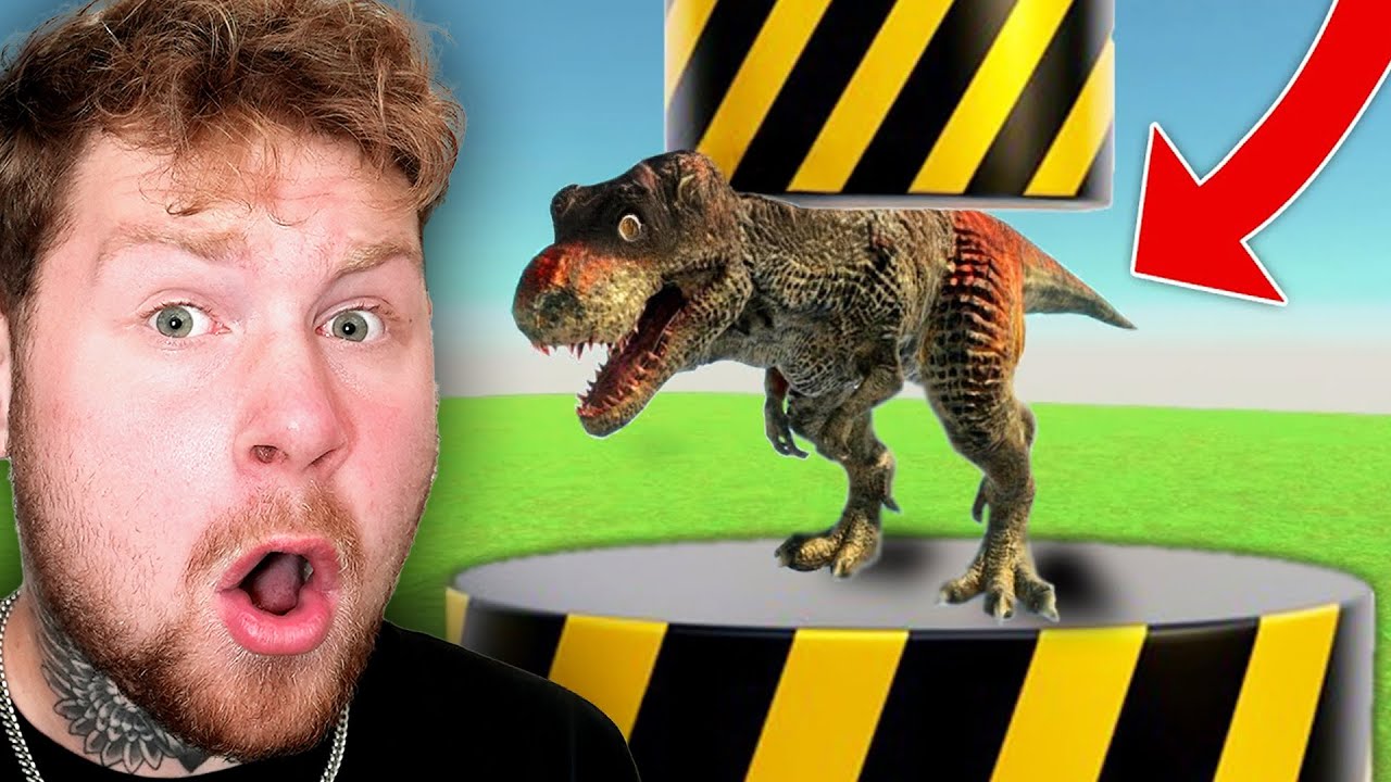 Unikne DINOSAURUS HYDRAULICKÉMU LISU? (Reakce)
