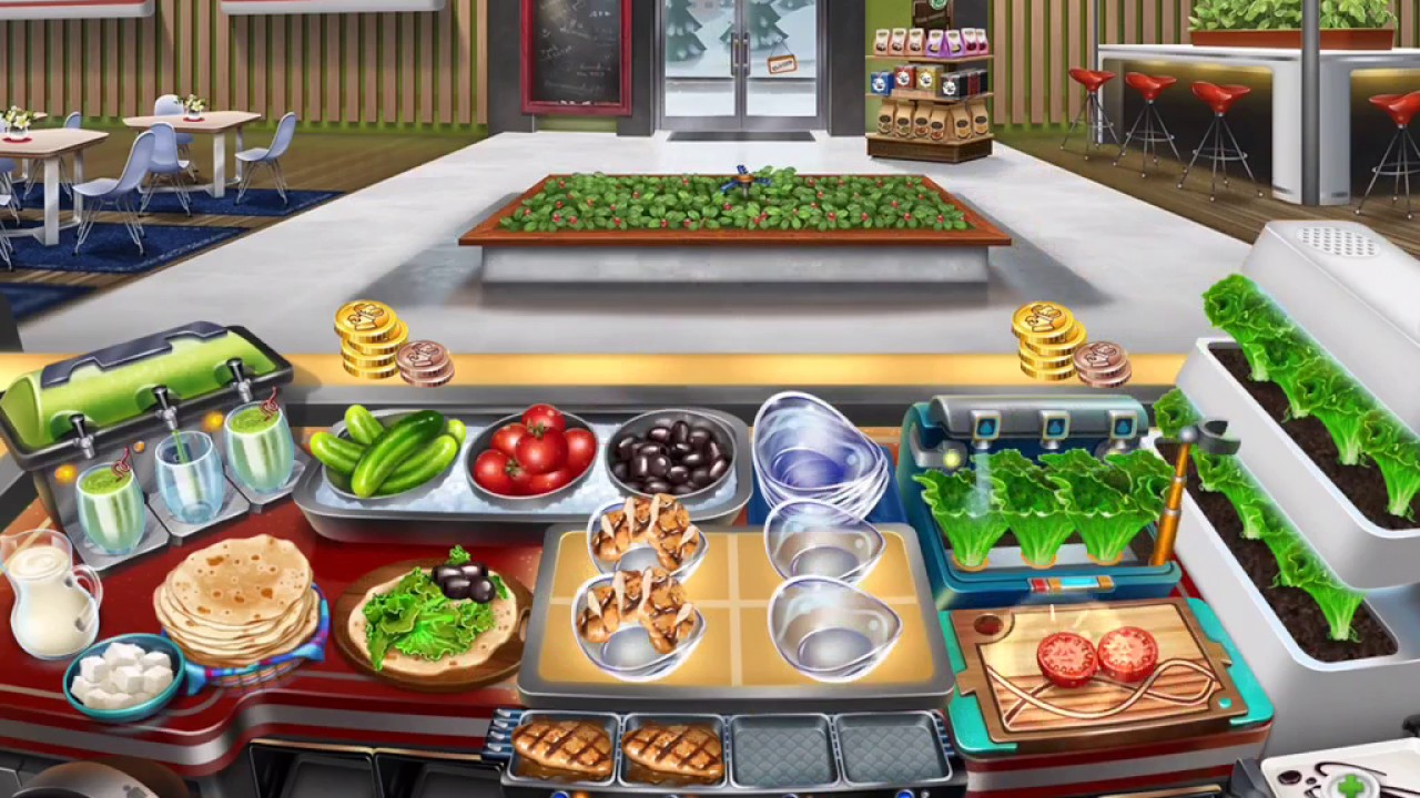 【Cooking Fever】🥬Salad Bar : Level 40 (3 Stars⭐️⭐️⭐️)