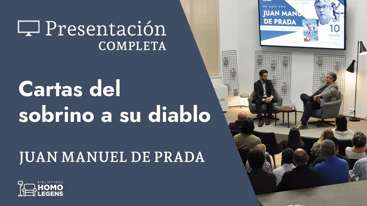 Juan Manuel de Prada revisa 'Cartas del sobrino a su diablo'