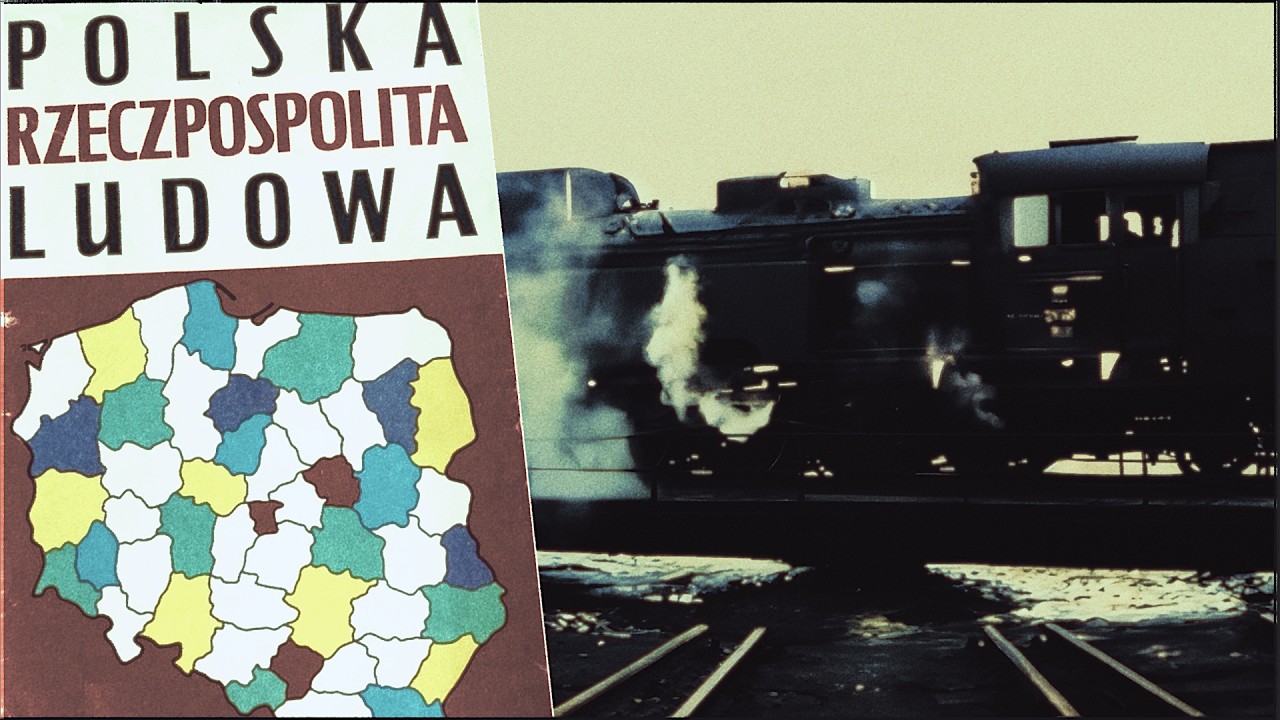 Parowozy w Polsce w połowie lat 80. Reportaż brytyjski.