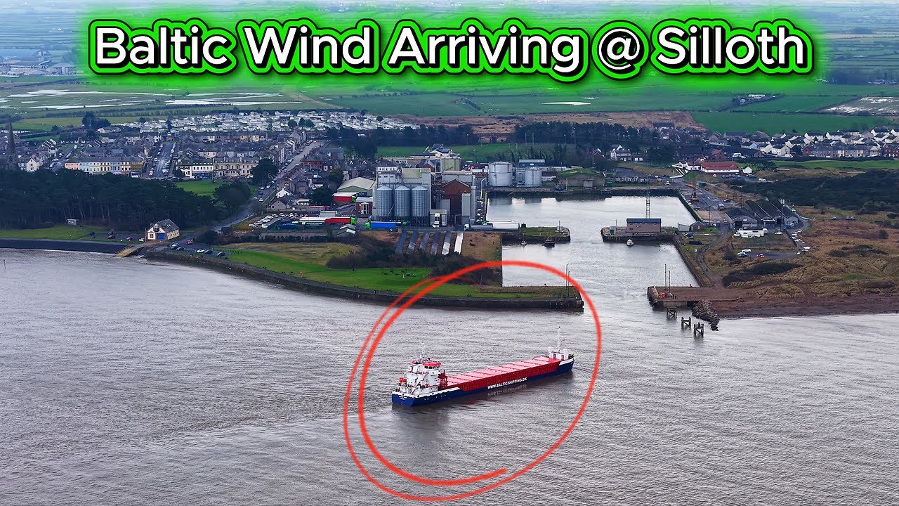 Baltic Wind Arriving @ Silloth 23/01/2026