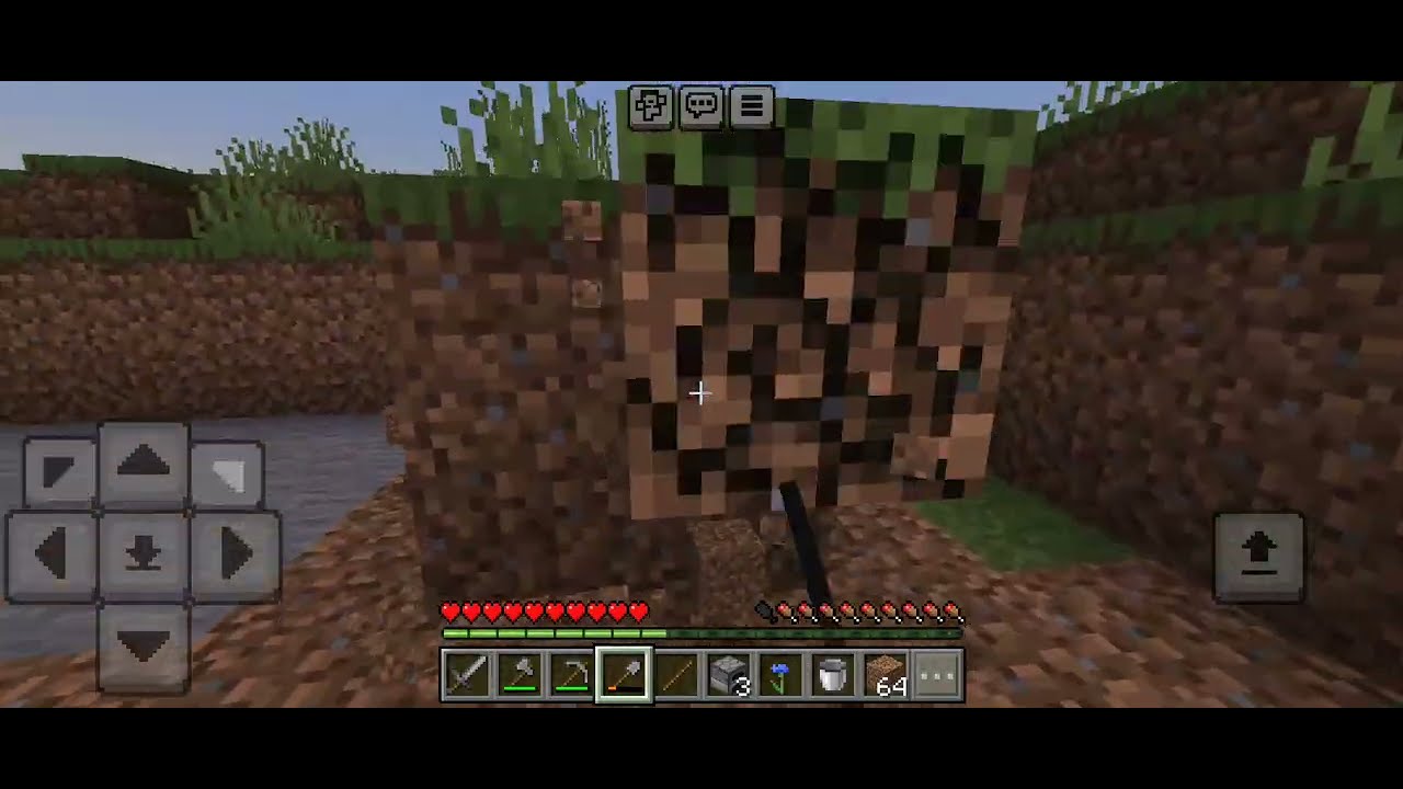 Байшин барих талбайгаа ухав. (Мinecraft)