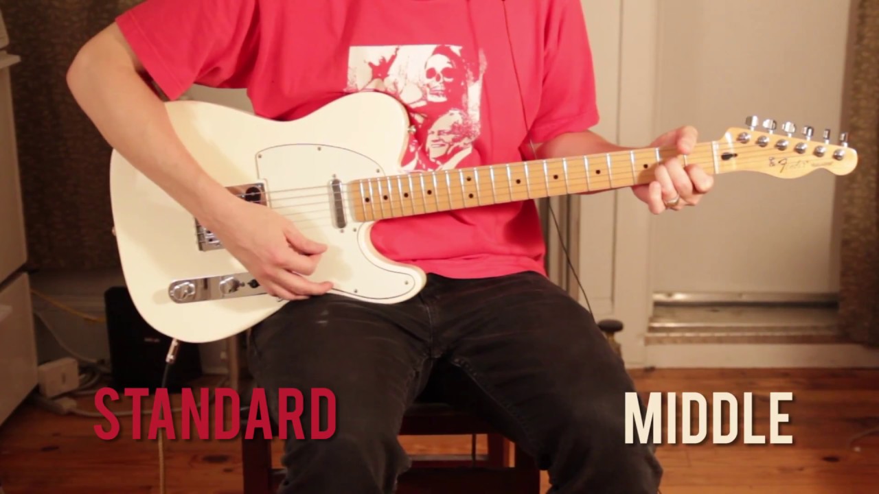 Standard Tele vs American Special vs Seymour Duncan Quarter Pound - SHOOTOUT!! On Kemper Amp.