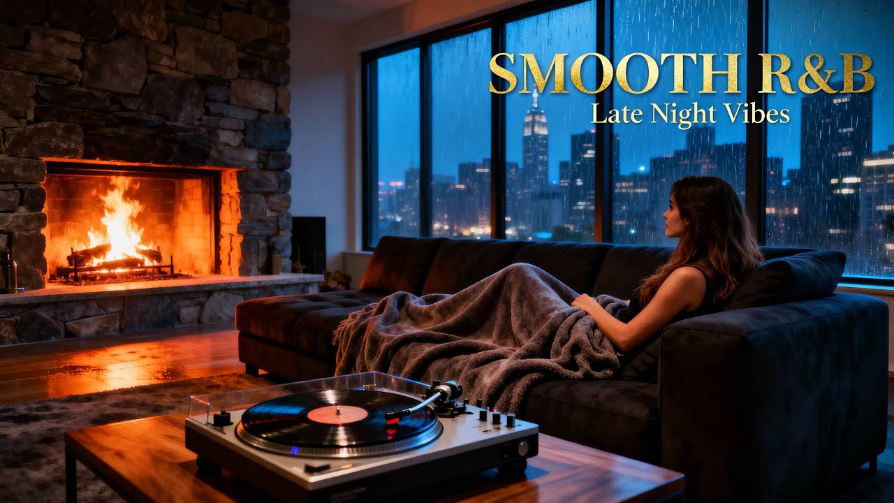 Late Night Smooth R&B 🌙 Calm Vibes for Focus  1 Hour Session