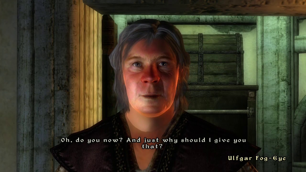 Oblivion: Ulfgar Fog-Eye