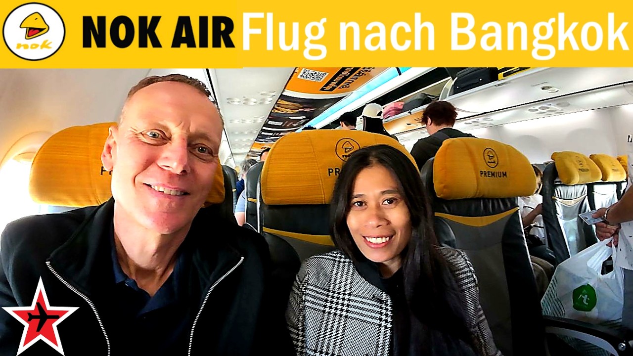 Premium Economy-Class Flug mit Nok-Air nach Bangkok