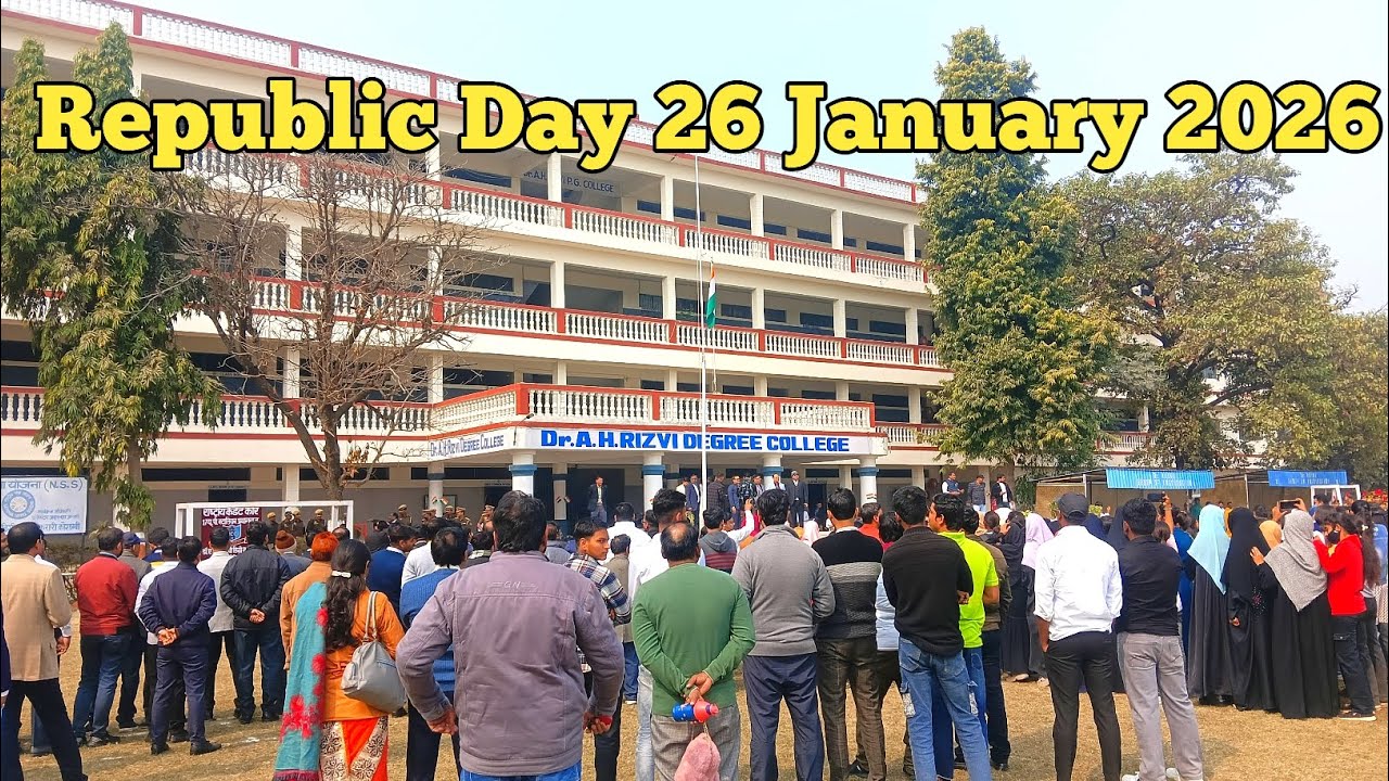 Mere College Me Republic Day Celebration 26 January 2026 😍🇮🇳