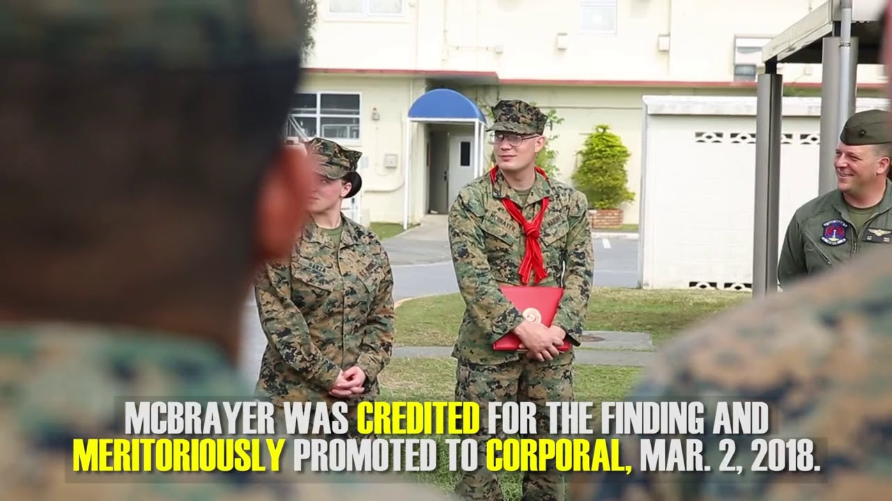 1st MAW Marine Saves Hundreds Through One Discovery