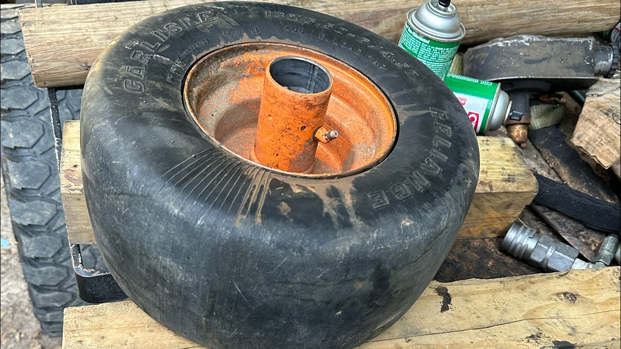Replacing Scag lawnmower wheel bearings