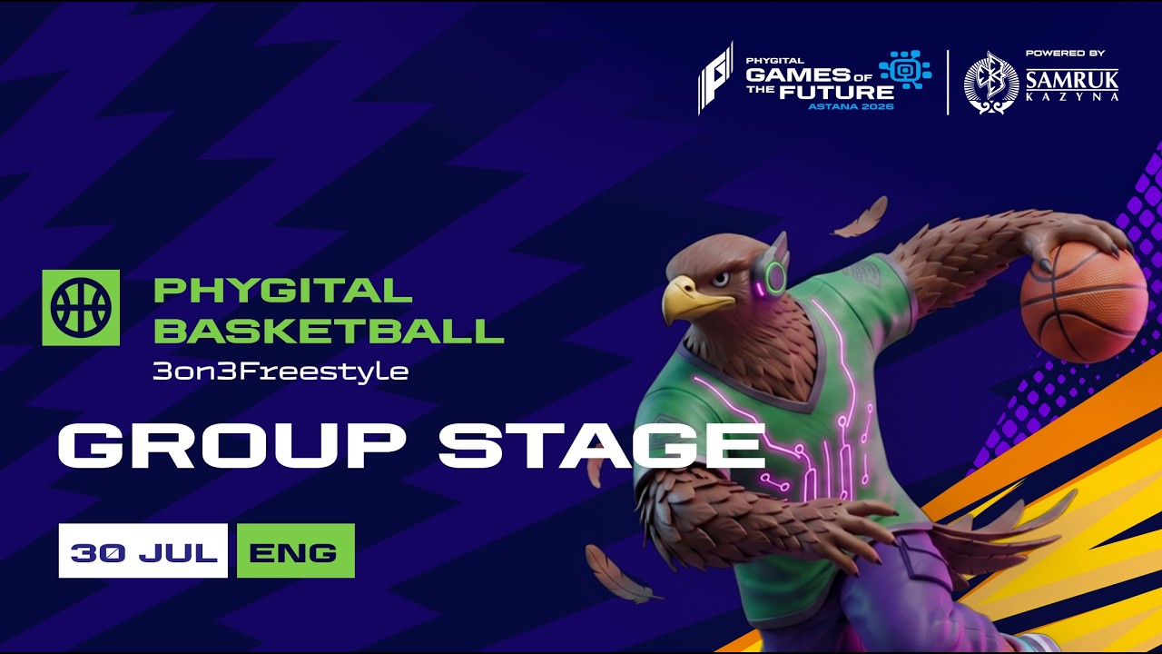 GOTF 2026 Phygital Basketball presented by Halyk Fund | Group Stage | Day 2 | English
