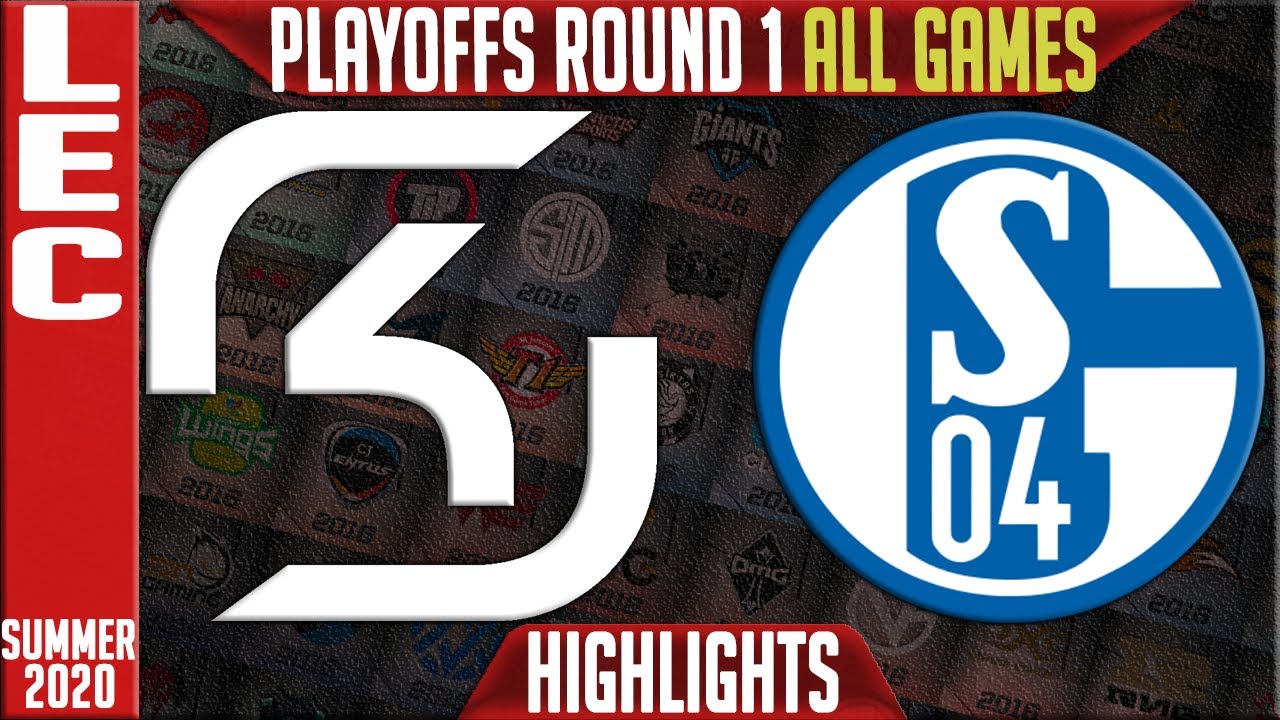 SK vs S04 Highlights ALL GAMES | LEC Playoffs Summer 2020 Round 1 | SK Gaming vs Schalke 04