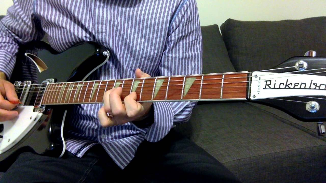 Wolves, Lower - R.E.M. how to play guitar lesson