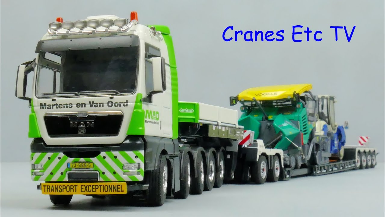 WSI MAN TGX + Nooteboom 'Martens en Van Oord' by Cranes Etc TV