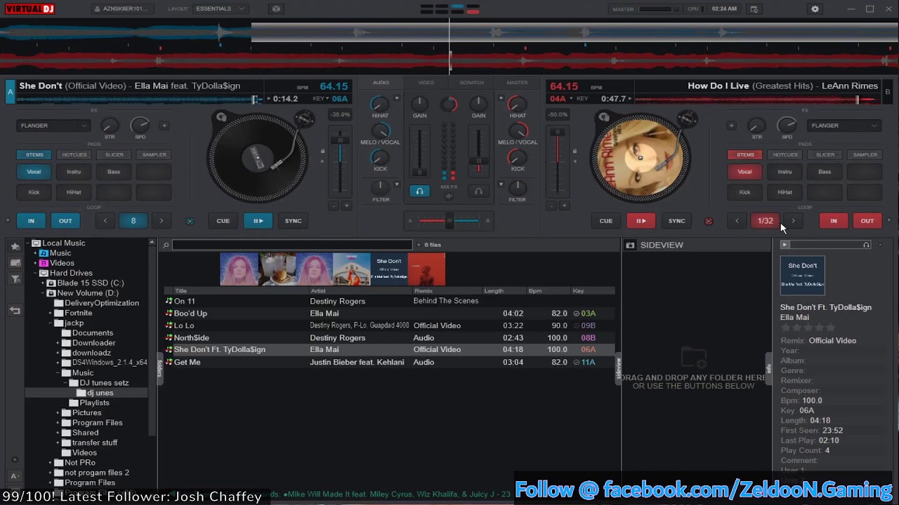 DJin mashin wit new VDJ 2020 patch! Come jam n dance wit me