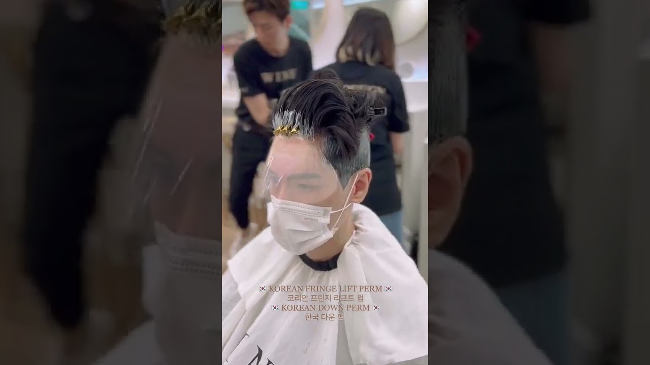 🏆TRENDING: KOREAN LIFT PERM & KOREAN DOWN PERM🏆 in Singapore Hair Salon | How to | Style