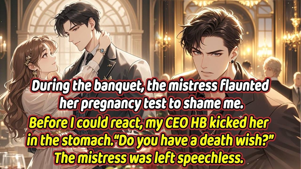During the banquet, the mistress flaunted her pregnancy test to shame me...
