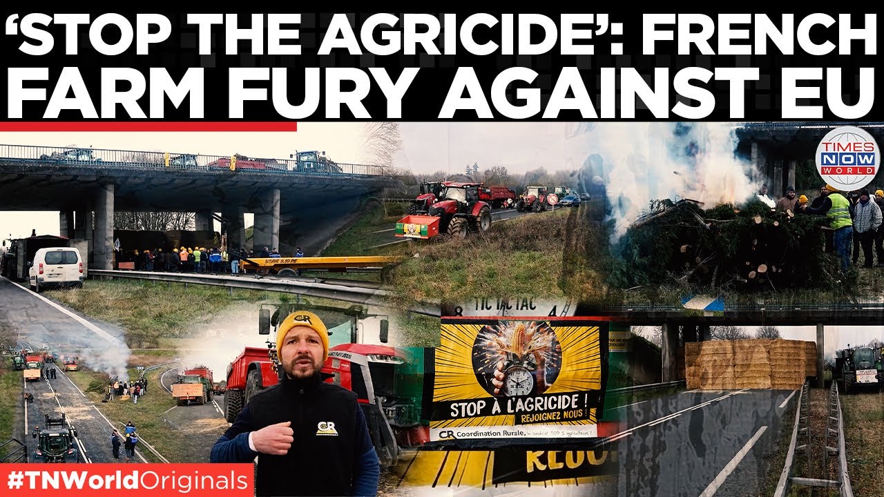 ‘TRASH MEAT, DEAD FARMS’: France’s Farm Anger Spills Onto Roads As EU-Mercosur Deal Nears Signing