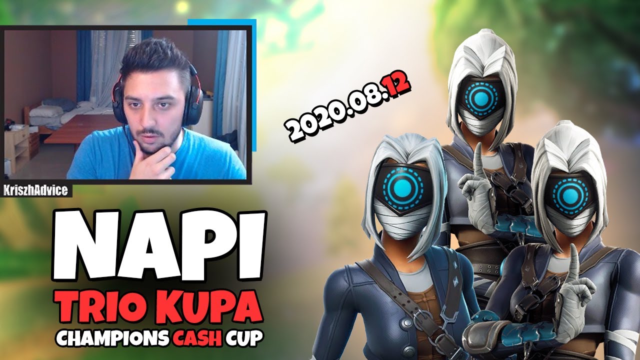 NAPI TRIO KUPA 2020.08.12 | CHAMPIONS CASH CUP (Fortnite Battle Royale)