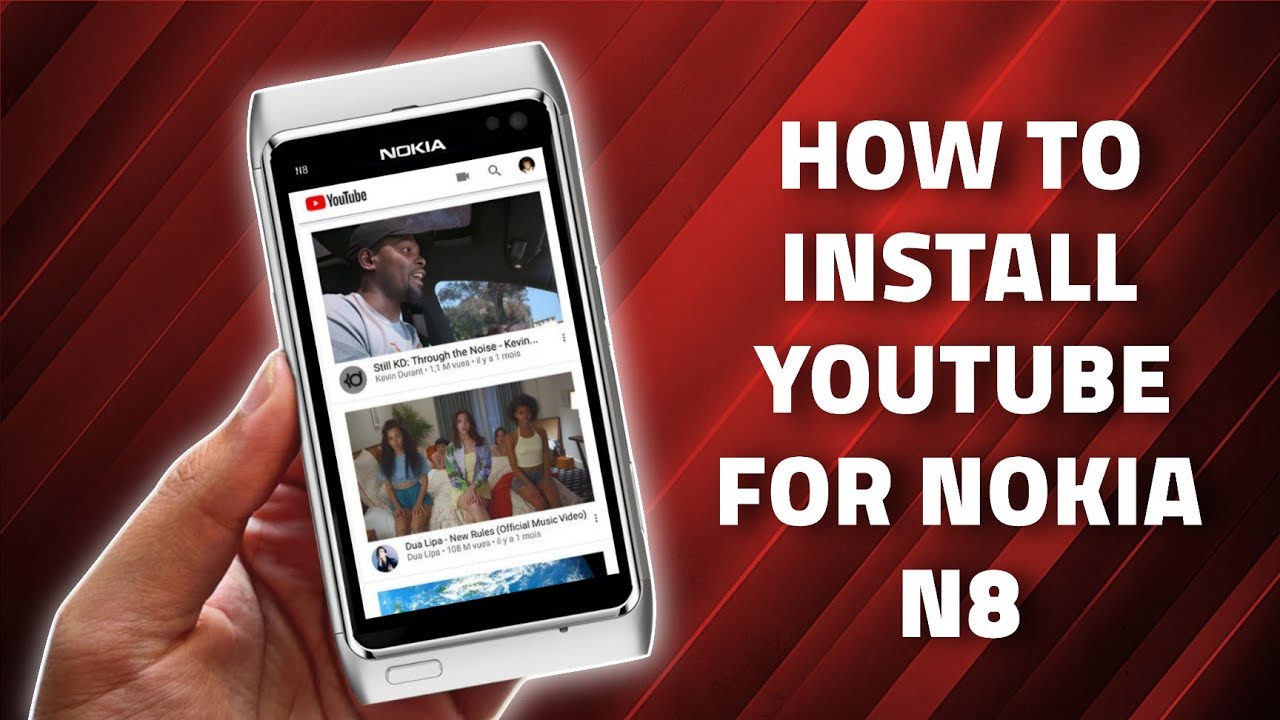 Как установить YouTube на Symbian^3 — Nokia N8