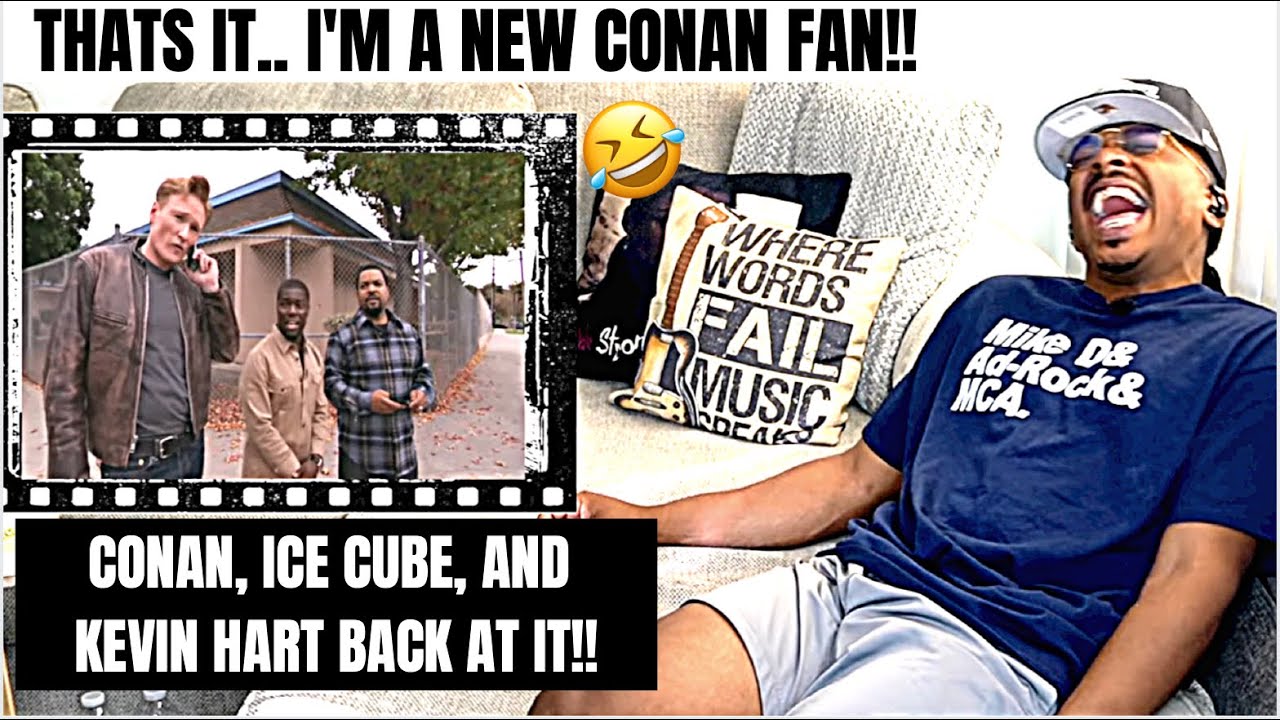 HYSTERICAL!!..| Ice Cube, Kevin Hart, And Conan Share A Lyft Car REACTION