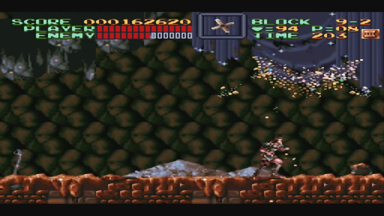 Super Castlevania IV [ЭТАП #09] [SNES] #2230 Геймплей