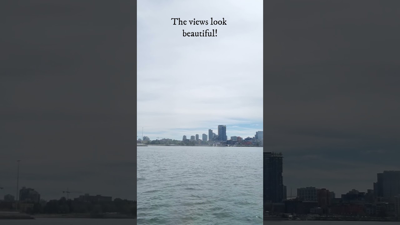The Bustling Views when riding the Vancouver Seabus #vancouverseabus #seabus #vancouver