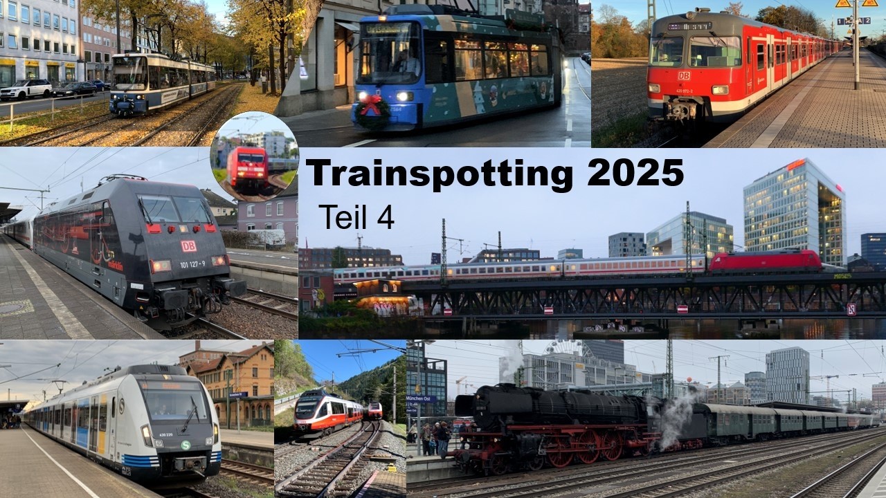 Br 101 Fan Trainspotting 2025 Teil 4 Oktober - Dezember 2025