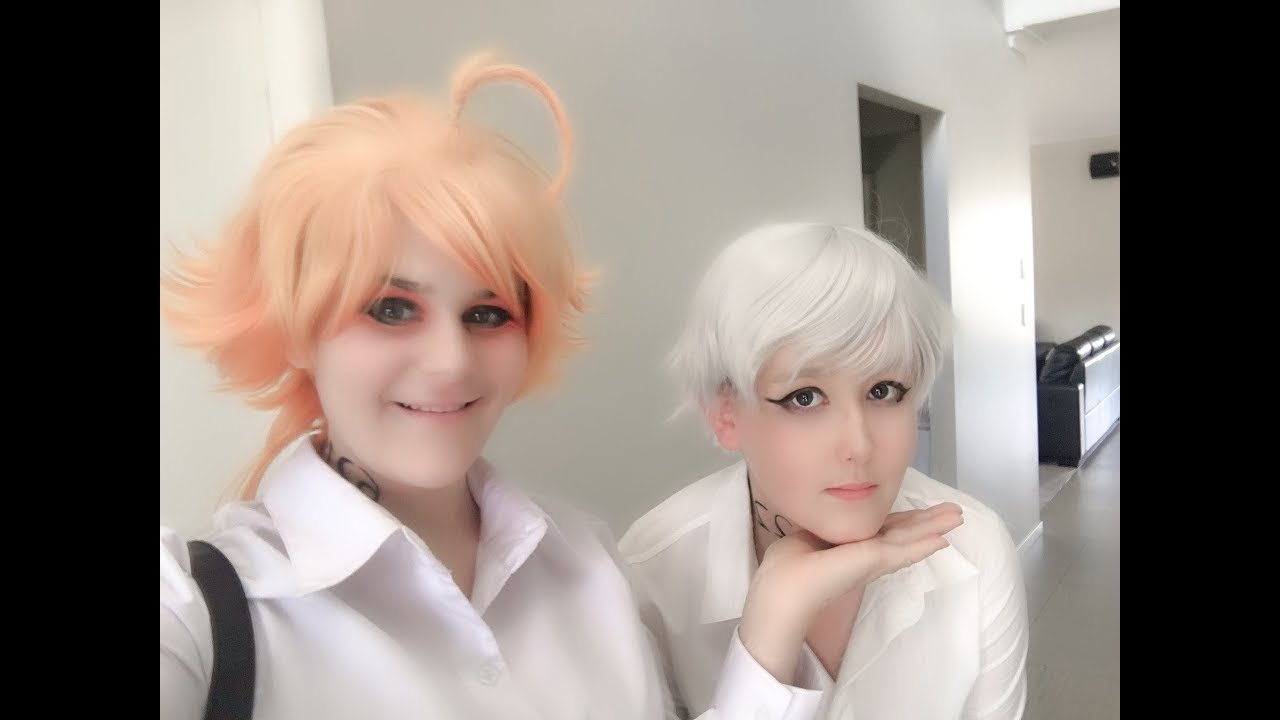 The Mis-adventures of Emma, Norman and Ray|| Cosplay Vlog