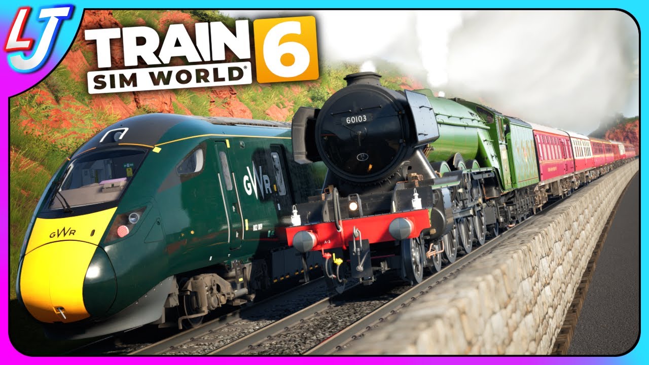 Train Sim World 6 - The Flying Scotsman Railtour | The Riviera Line (LIVE)