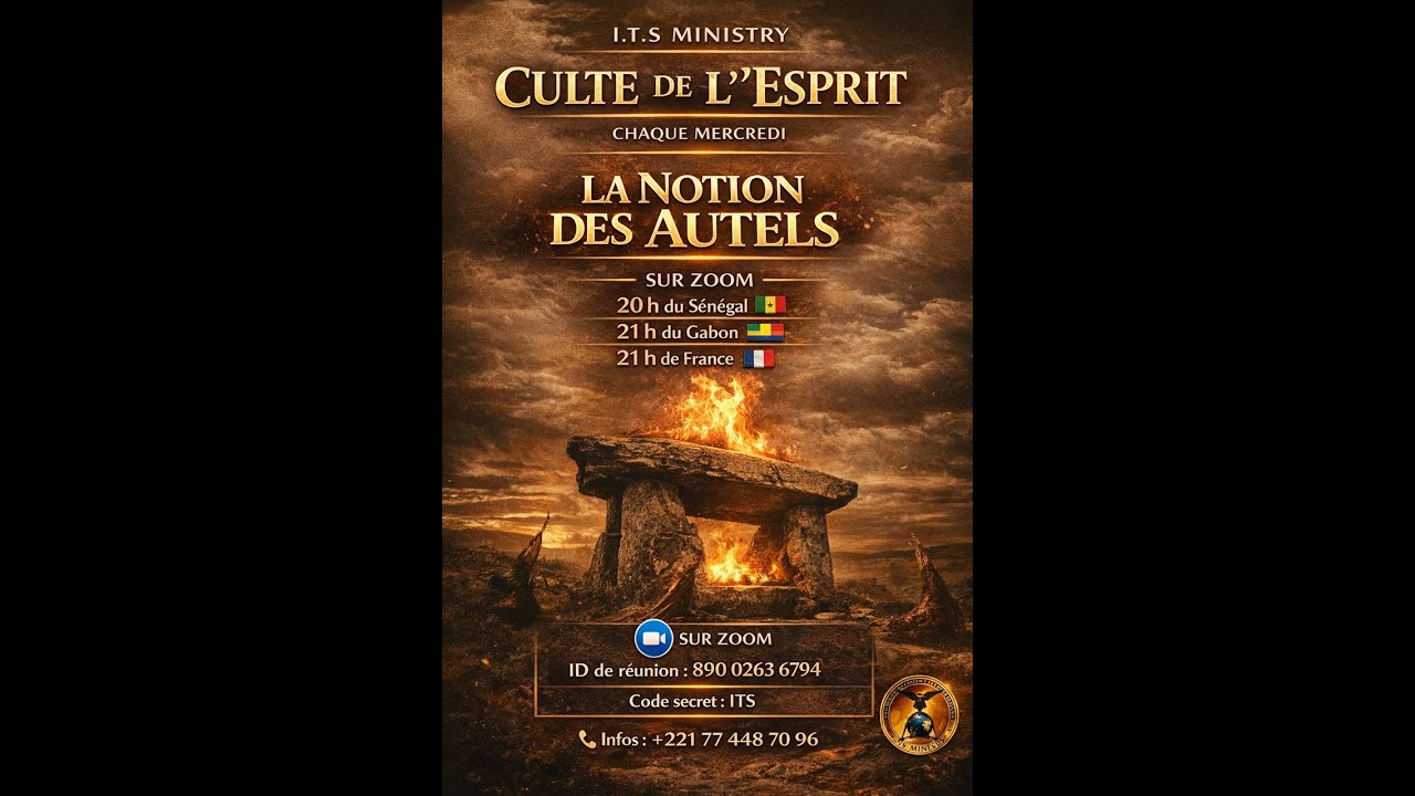 LA NOTION DES AUTELS./CULTE DE L'ESPRIT AVELE PROPHETE ASAPH ML