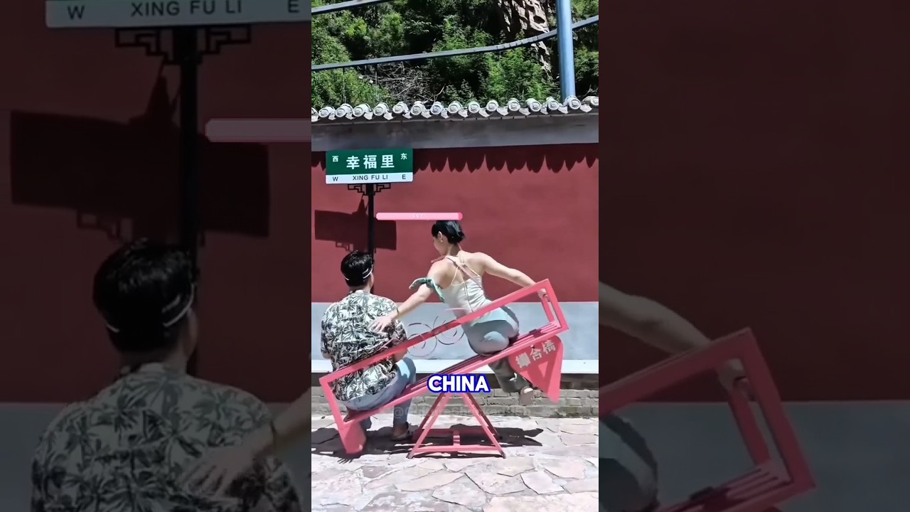 The strange confession chair in China