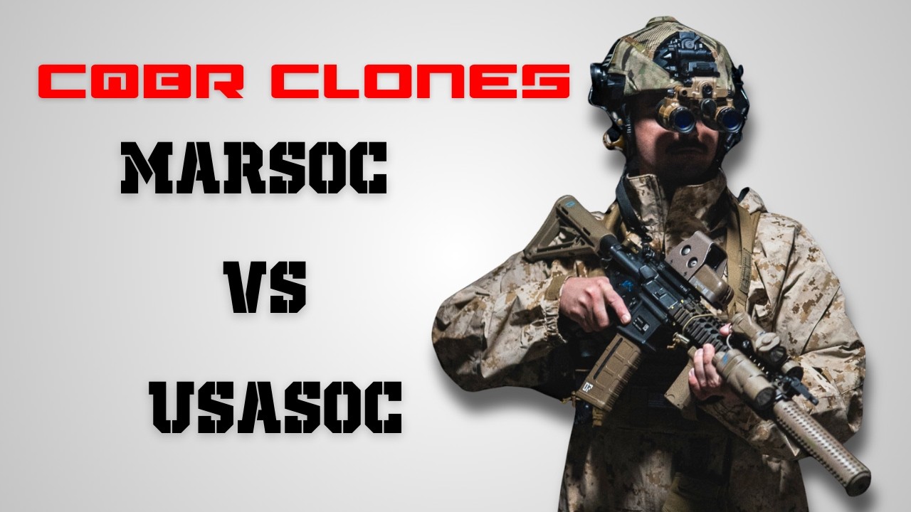 Обзор сборки клона CQBR Block II (MARSOC против USASOC)