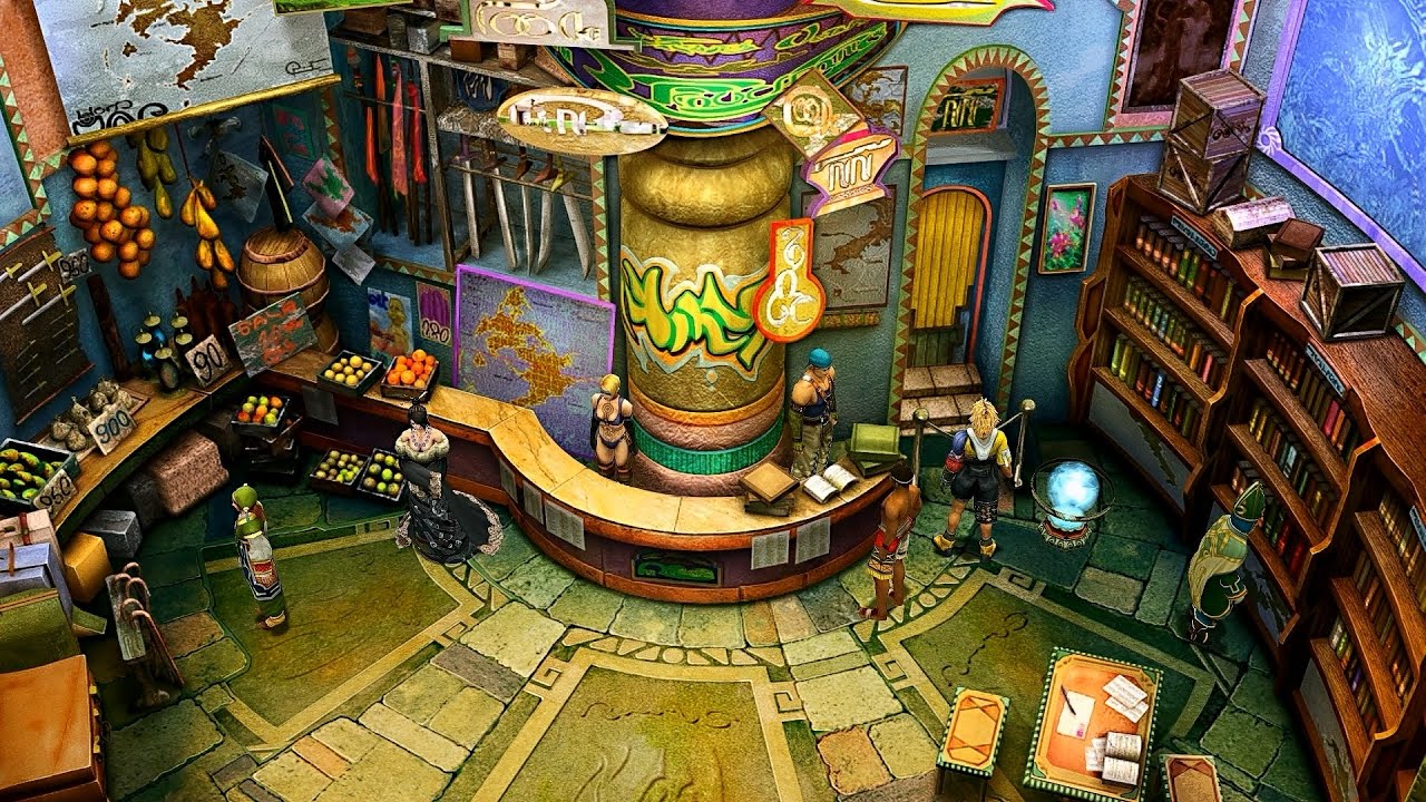 Final Fantasy X HD Remaster | Travel Agency | Ambience & Music | Mi’ihen Highroad