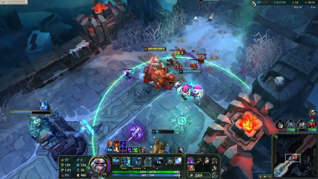 ARAM: Mayhem| Sejuani Da Dày Thịt Béo Quẩy Nát Đội Hình Địch
