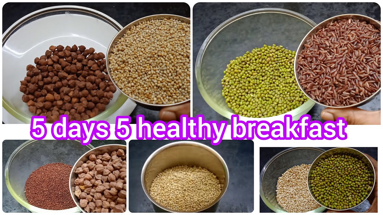 இட்லி தோசை சாப்பிட்டு வெறுத்து போச்சா 5 நாள் 5 விதமாய் ஆரோக்கியமாய் இப்படி செய்ங்க/