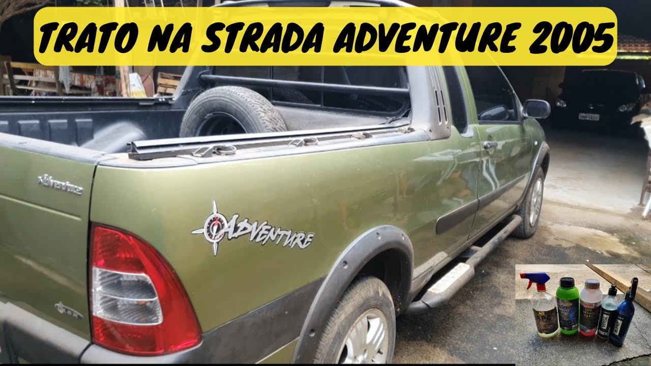 Fiat Strada Adventure 1.8 2005 - Trato externo