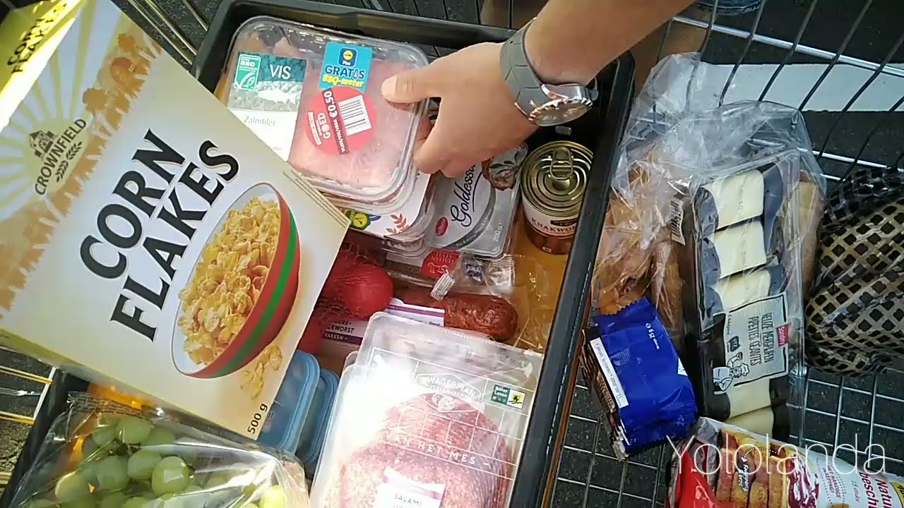 Boodschappen shoplog Lidl