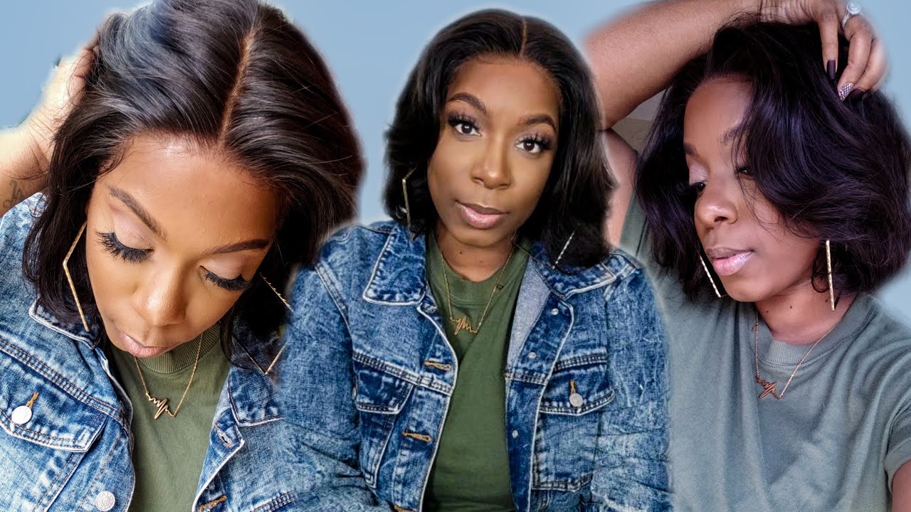 🗣 Style Wig Like A Pro! Bouncy Curl Tutorial on T Part Bob + Low Hairline Trick & MORE! MyFirstWig