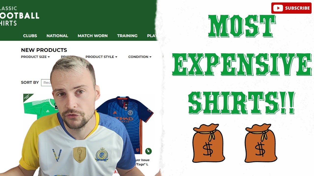 Classic Football Shirts - Top 10 Most Expensive Football Shirts