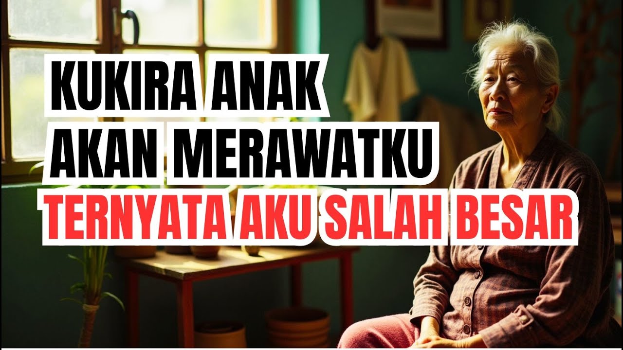 STOP!! Jangan Berharap Lebih Pada Anak - Saat Tua Datang, Aku Bukan Prioritas Anakku Lagi
