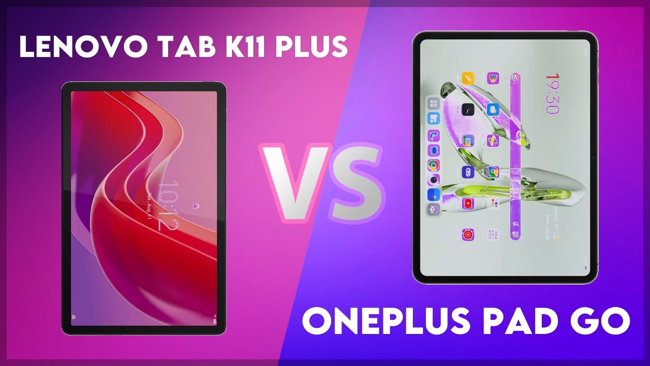 Lenovo Tab K11 Plus vs OnePlus Pad Go Technical Comparison